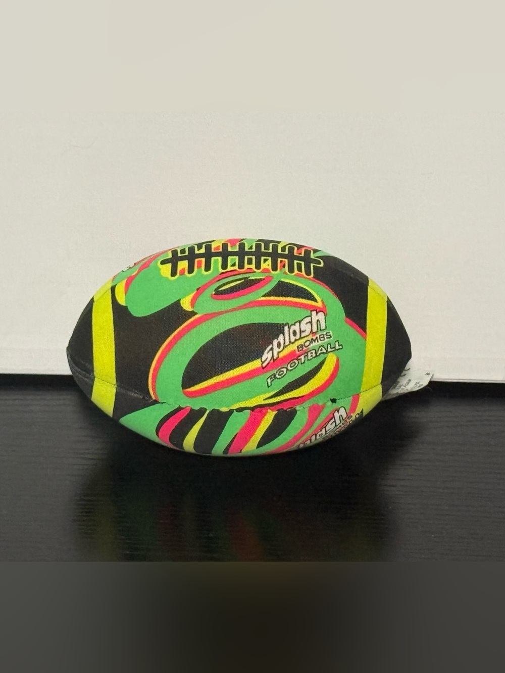 Vintage 1998 Prime Time “Splash Bombs Football” (6.5” approx) EUC